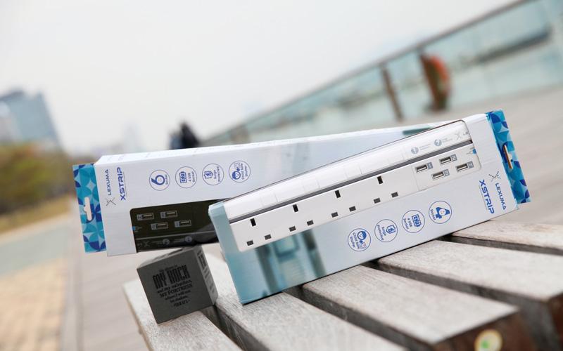 Power Your Life with XStrip -  Surge Protector with USB (UK-Style)