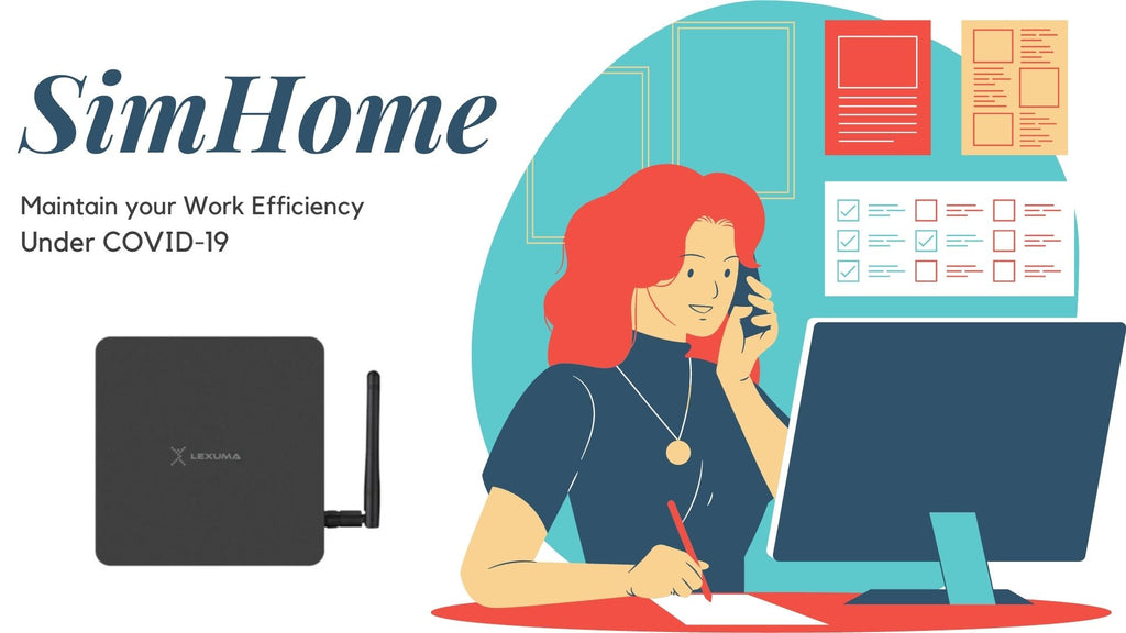 SimHome Cloud 4G Dual Sim Voice Roaming Gateway - Best Gadget for Maintain Your Work Efficiency