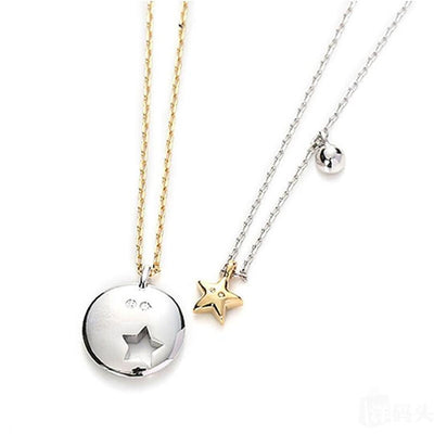 SWAROVSKI Crystal Wishes Blue Star Pendant Set #5253997